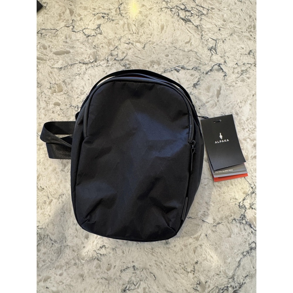 Alpaka Metro Sling Max Crossbody Bag Black X-Pac VX42 Weatherproof EDC Travel‎